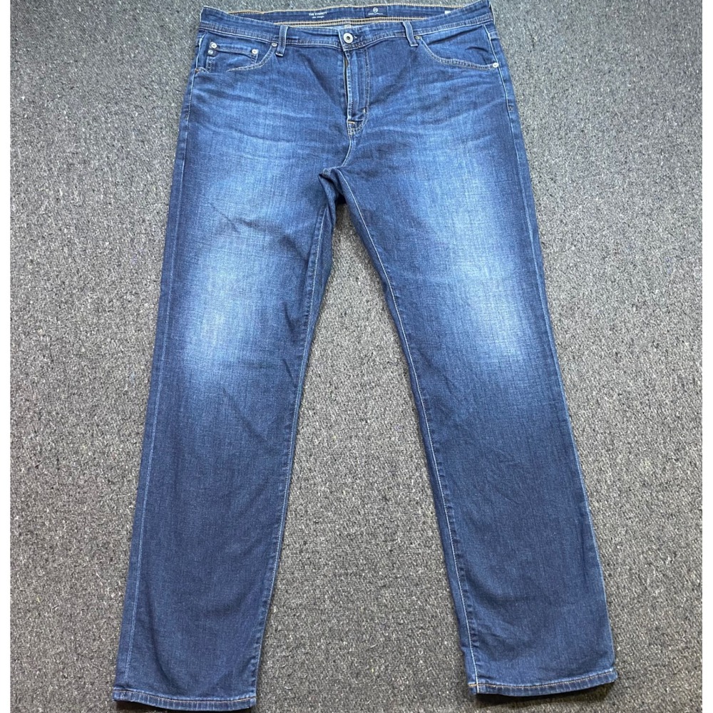 AG Adriano Goldschmied The Everett Jeans 38 Mens Blue Slim Straight Designer